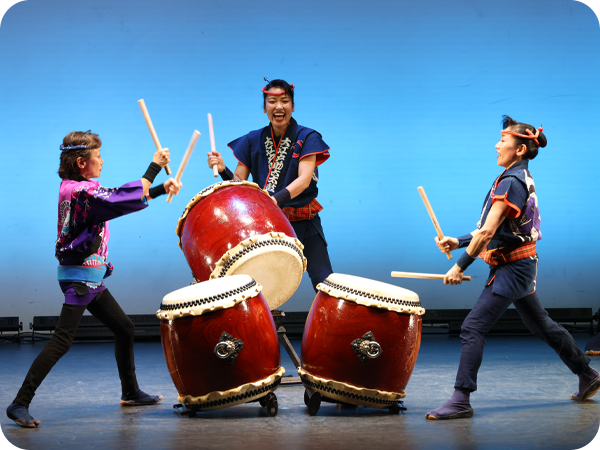 Oedo Sukeroku Taiko Oedo Sukeroku-ryū Tokyo deaf Taiko Club